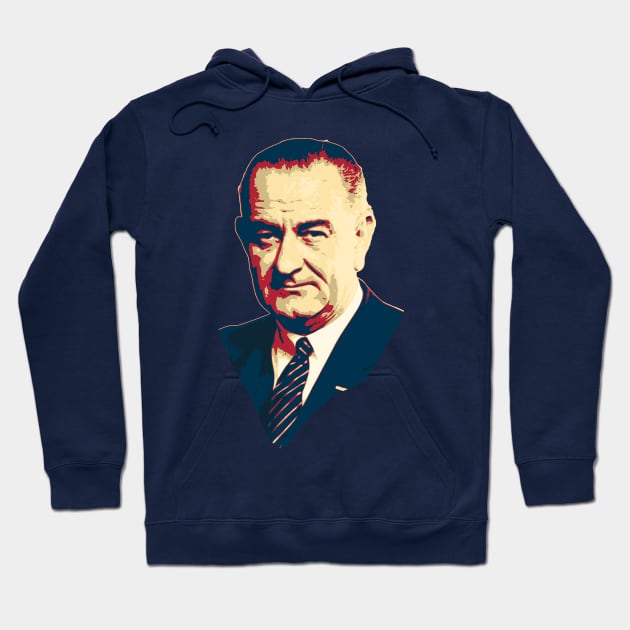 Lyndon B. Johnson Hoodie by Nerd_art